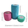 Colorful Athletic Wrap Tape Self Adhesive Elastic Bandage Fixed Elastoplast Sports Protector Knee Finger Ankle Palm Shoulder 5