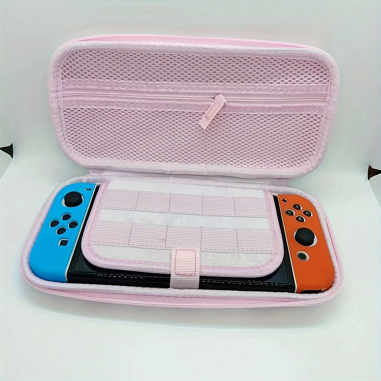 Carrying Case For Nintendo Switch Ns/Switch OLED Model，Hard portable travel case suitable  strawberry themed switch accessories 3