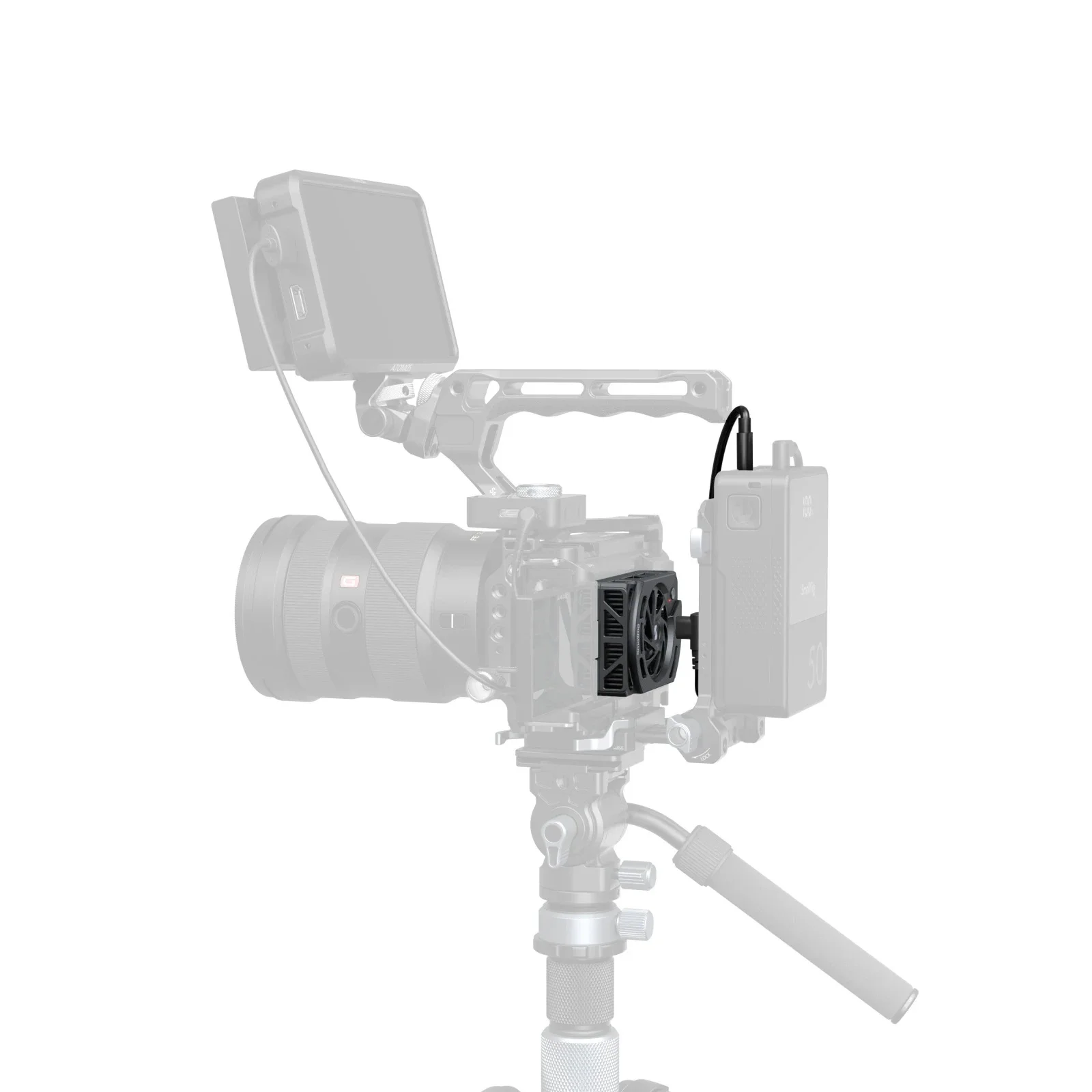 SmallRIg Camera Cooler Cooling Fan for Sony FX3/ZV-E1/ZV-1/a7S III/a6700/FX30/a7C/ZV-E10/a7 IV/ZV-1F/a7C II/a7CR/ZV-E10 II