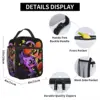 Catnap And Dogday Together Happy Insulated Lunch Bags Leakproof Smiling Critters Lunch Container Cooler Bag Lunch Box Tote 6