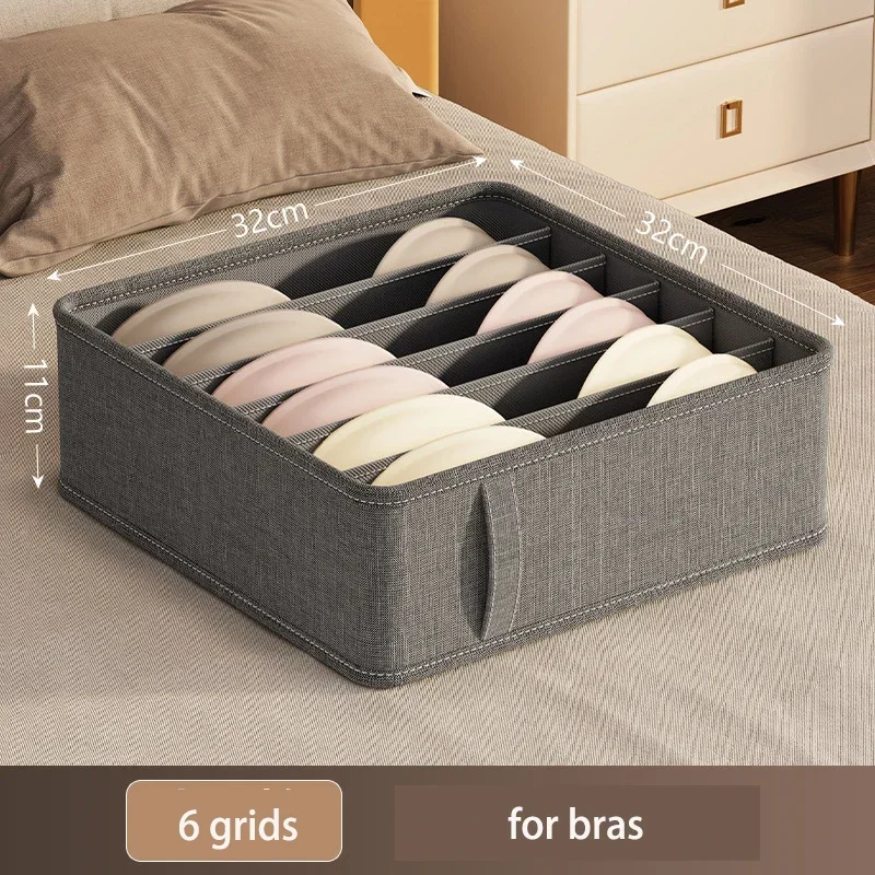 Description Picture 3 of itemCloset Organizer Underwear Drawer Organizer Socks Bra Clothing Storage Box Wardrobe Organizer Clothes Cabinet Drawer Organizers