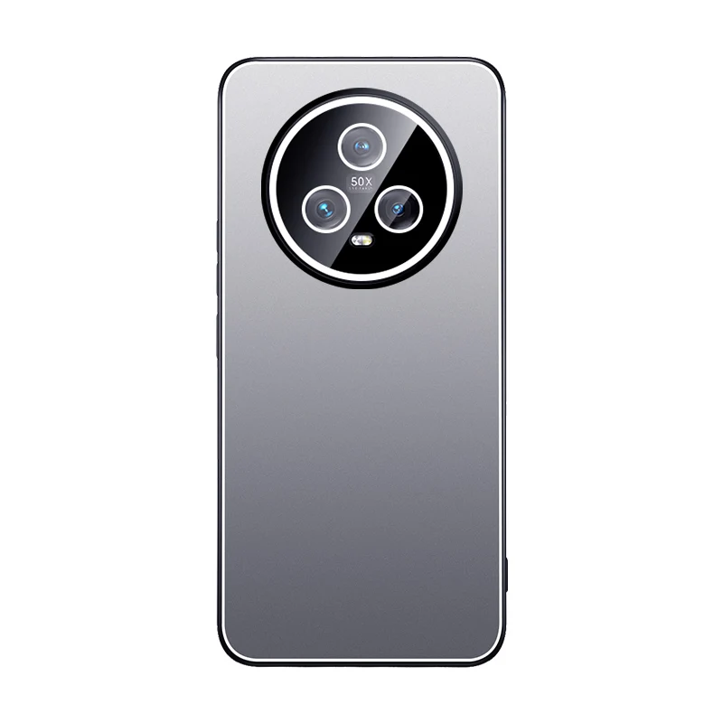 Enhanced Aluminum Alloy TPU Soft Lens Anti-Slip Phone Case