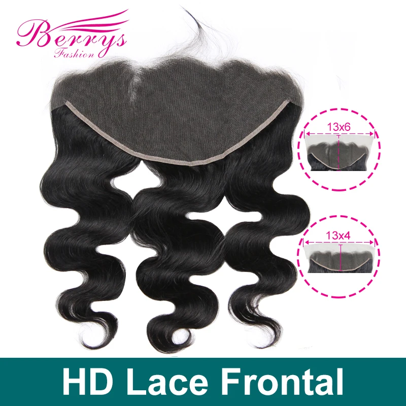 Human Hair Lace Frontal 13x6 HD Body Wave Remy Invisible 13x4 & 13x6 Lace Pre Pluck Hairline human hair lace product human hair frontal