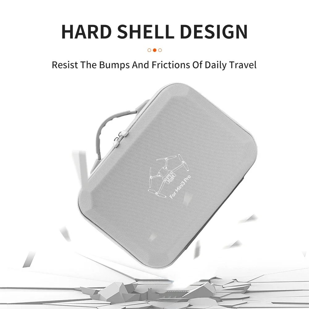 DJI Case Storage Bag for DJI Mini 3 Pro Drone Accessories PU Splash-proof Shoulder Bag dji case drone case drone accessories drone storage bag