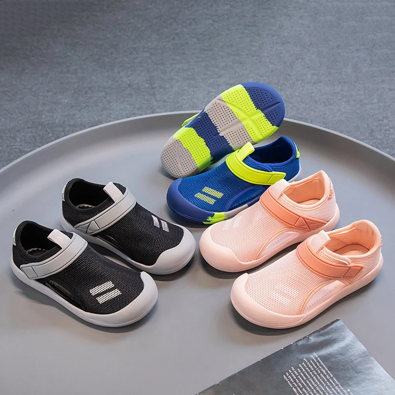 Summer Single Net Casual Sneaker Children's Lightweight matching Sandals Boys Girls Fashion Shoes Outdoor Wading Beach Sandals baby shoes kids sneakers kids shoes kids sandals