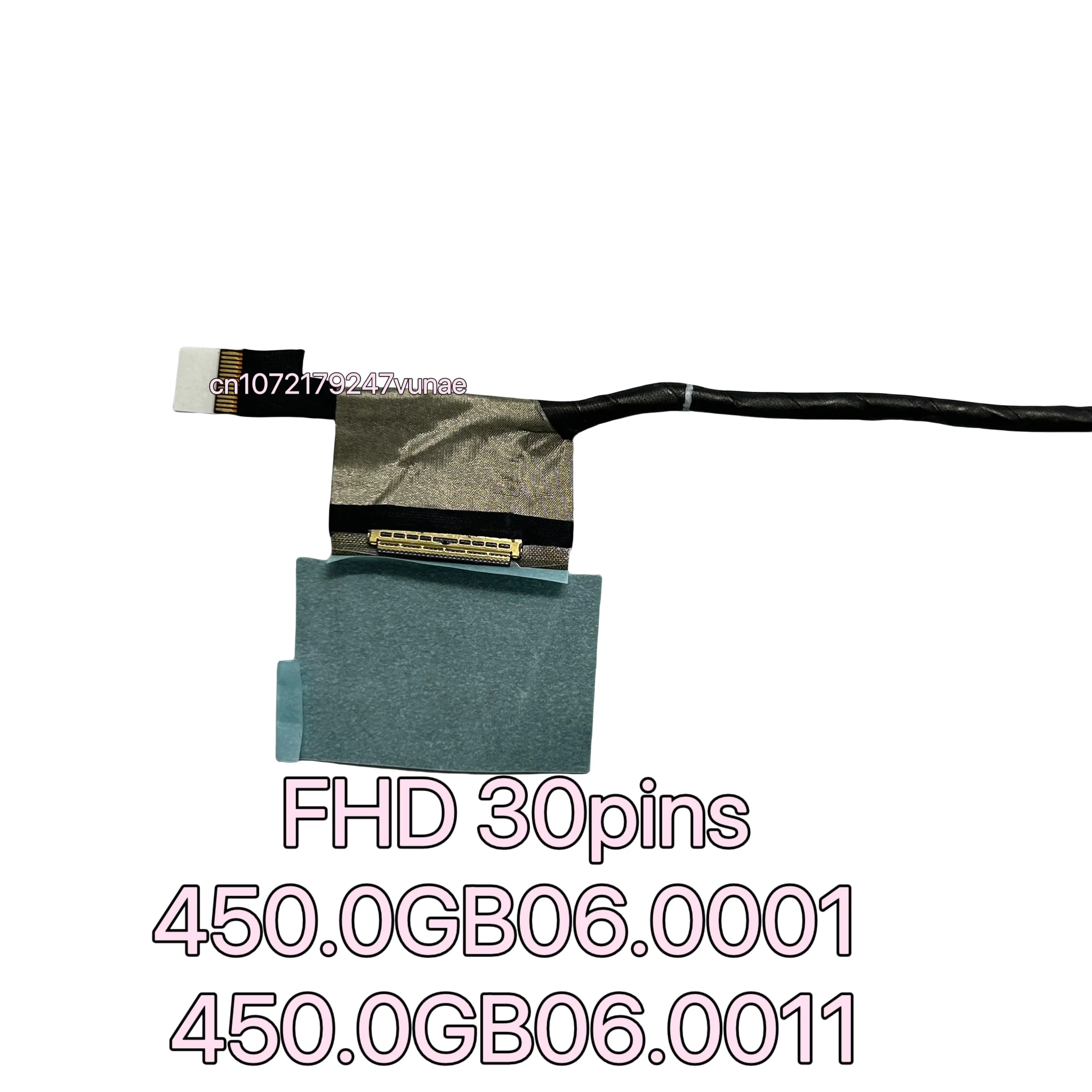 Gintai Cavo Flat LCD LVDS Display Per HP 17-X 17-Y – Non Touch 30PIN 450.08C07.0011 856607-001 - 3