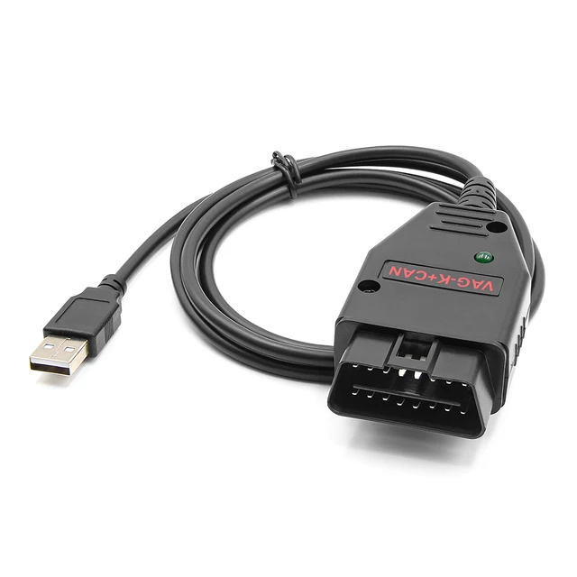 VAG K+CAN Commander 1.4 OBD2 Diagnostic Tools With FT232RL PIC18F25K80 Chip OBD 2 OBDII Scanner Cable For VW For AUDI For Skoda 6