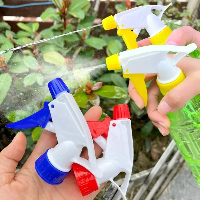 1-10Pcs Plastic Spray Bottle Manual Trigger Reusable Mist Stream Sprayer Tops Home Office Cleaning Garden Watering Accessories