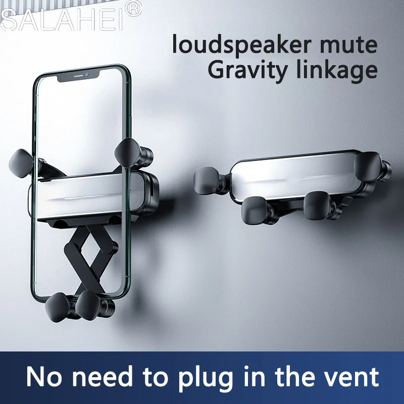 Car Mobile Phone Holder For Nissan Qashqai J11-X-Trail T33 + T32 2014- Air Vent GPS Gravity Navigation Bracket