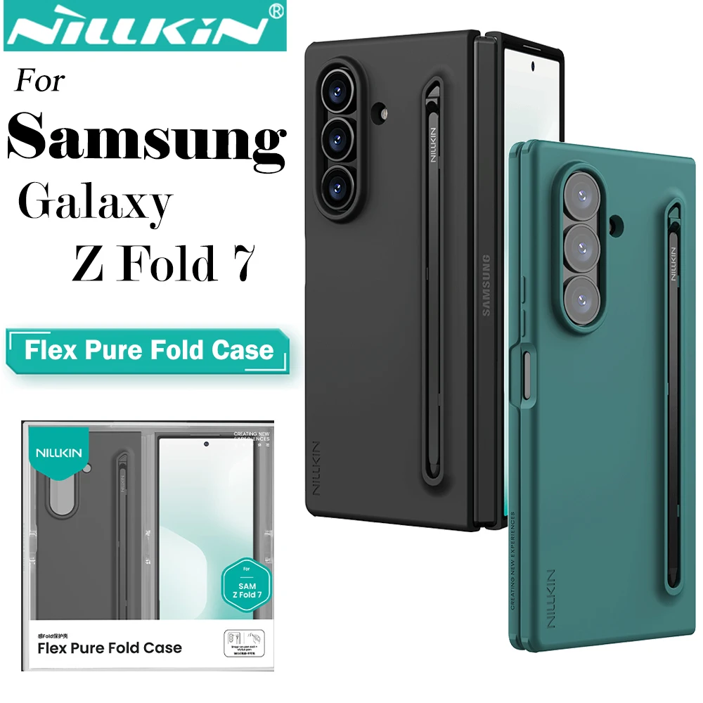 NILLKIN for Samsung Galaxy Z Fold 7 Flex Pure Fold Case With Pen