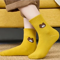 5 paires de chaussettes chaudes en peluche pour enfants, automne et hiver, chaussettes épaisses en coton pour garçons et filles de 1 à 12 ans 5