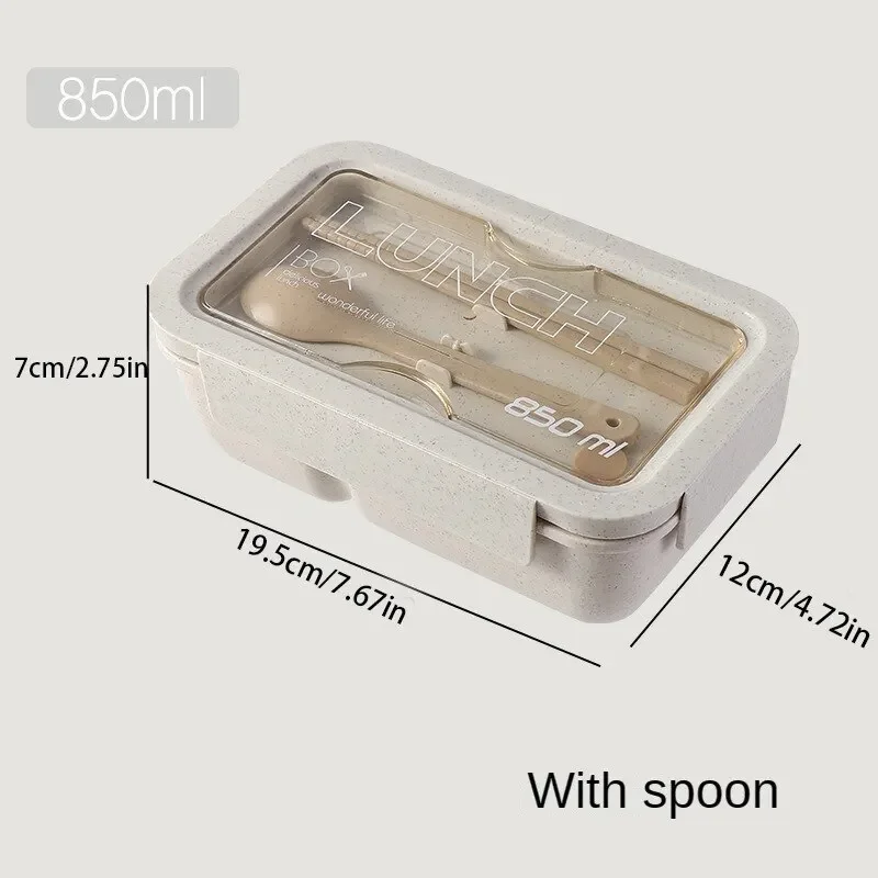 Lunch Box Portable Office Workers Microwave Oven Lunch Box Wheat Tableware Lunch Box Student Large Capacity 5 Lunch Box Portable Office Workers Microwave Oven Lunch Box Wheat Tableware Lunch Box Student Large Capacity 5