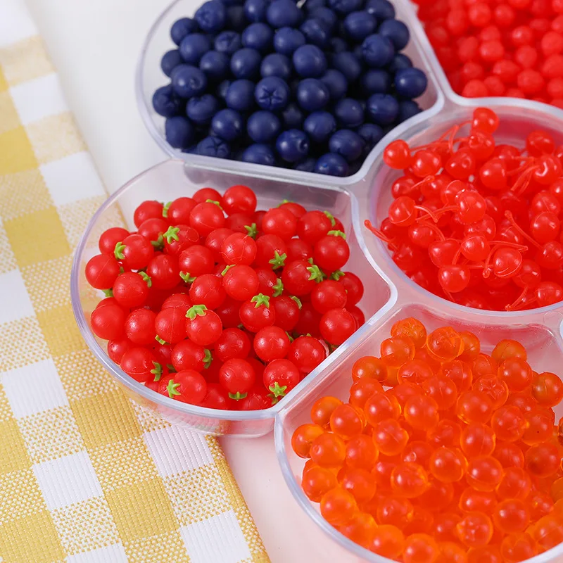 Artificial Fruits and Vegetables Simulation Mini Props 100pc/lot
