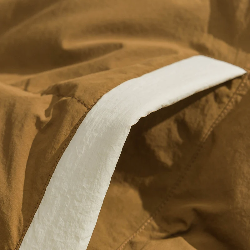 Travel Outdoor Warm Thicken Coat Winter Contrast Zippered Parkas Streetwear Retro Bubble Jacket Casual Comfortable Puffer Jacket