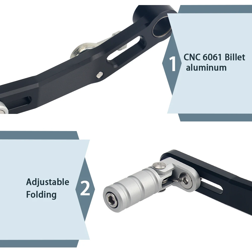 Motorrad Einstellbare Folding Schalthebel Shift Pedal Hebel Passt Für Yamaha MT09 MT-09 Tracer 900 XSR FZ09 FJ09 2014-2020 – Detail 6