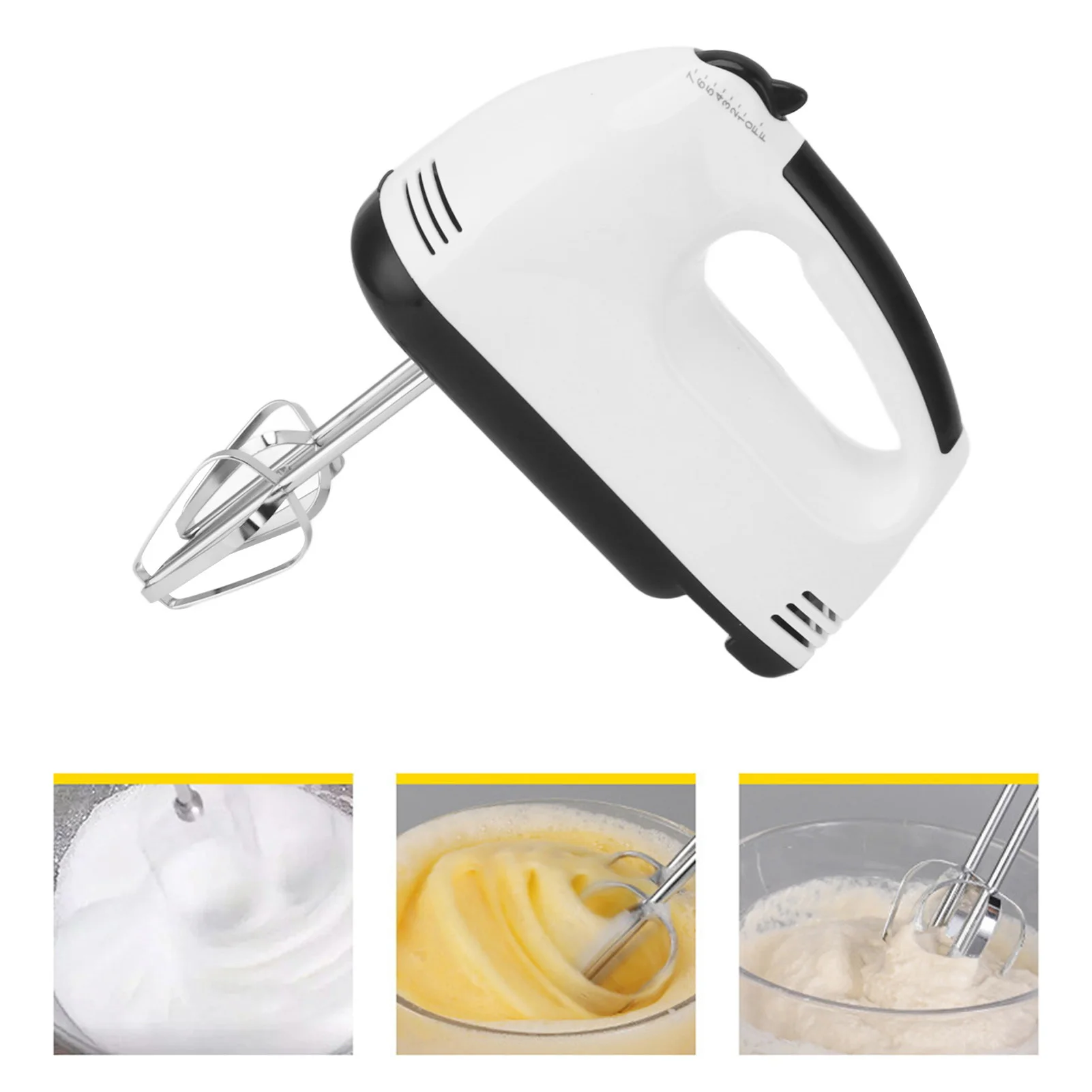 

Electric Blender Hand Mixer 260W 7 Speed Handheld Mixer Household Egg Beater for Baking Batter Cake Dough Kneading