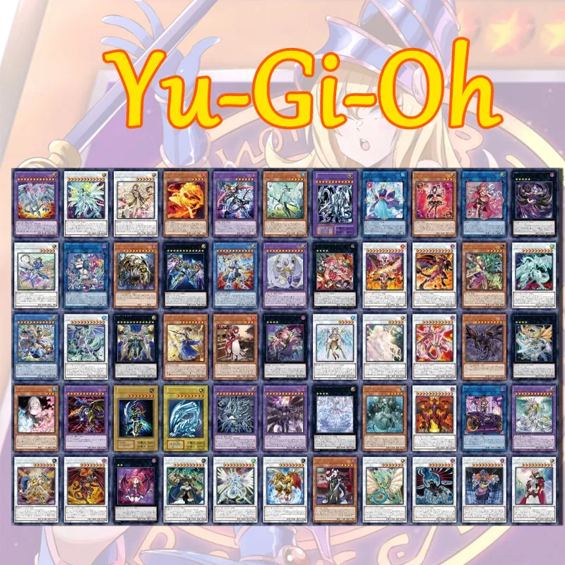 

Anime Yu-Gi-Oh Half-dragon maid Amilia Ghost Girl Daredevil B DIY homemade cards Game Collection boy Birthday Christmas gifts