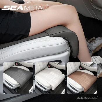 SEAMETAL Car Seat Cushion with Leg Support Universal Car Seat Protection Cover with Extension Leg Rest Padding Relieve Fatigue 1