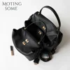 Motingsome 2024 Rodeo Buckle Woman Luxury Designer Bags Cow Leather Handbag Fashion Lady Pouch Retro Underarm Purses Tote New 5