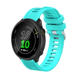 Sports Silicone Quick Release Watchband, 20MM Strap - 20mm (Sky blue)
