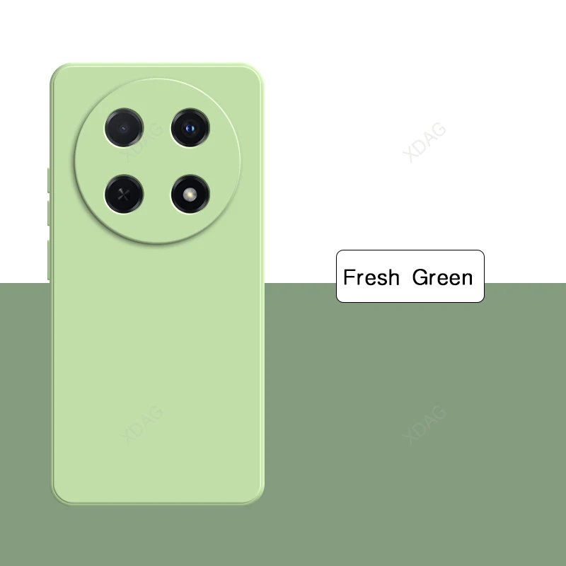 Candy Color Soft Silicone Case Cover with Internal Flocking Bumper