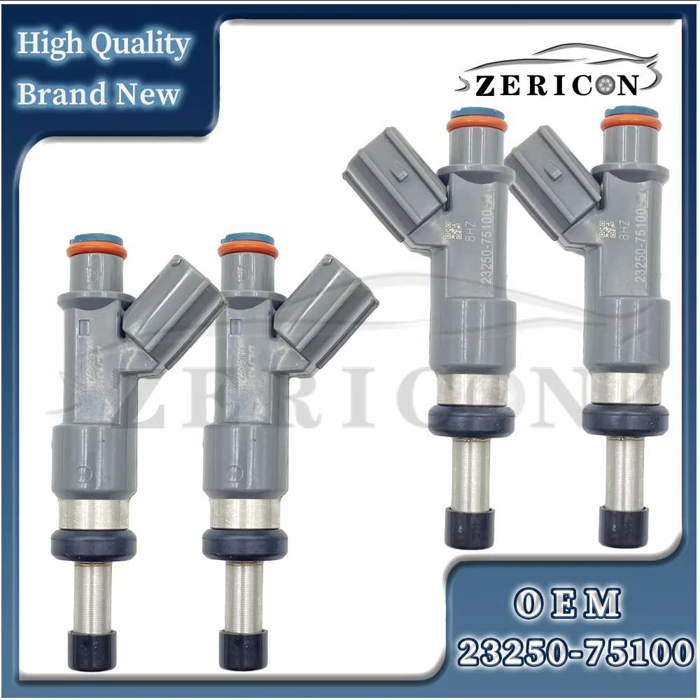 4pcs 2325075100 232500C010 2320909045 New Fuel Injectors For TOYOTA