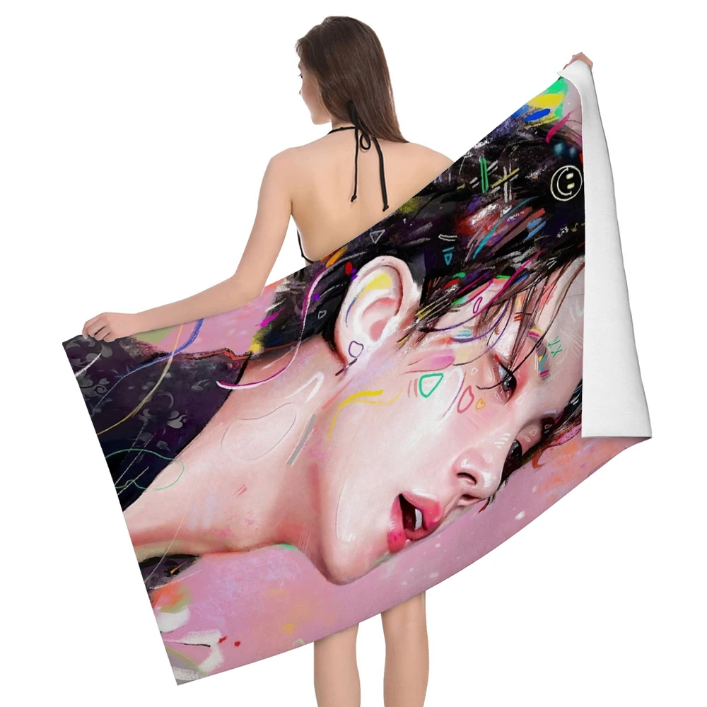 Home bath towels for the body towels Natural Animal Style bath quick drying microfiber beach towel man women large sports towel