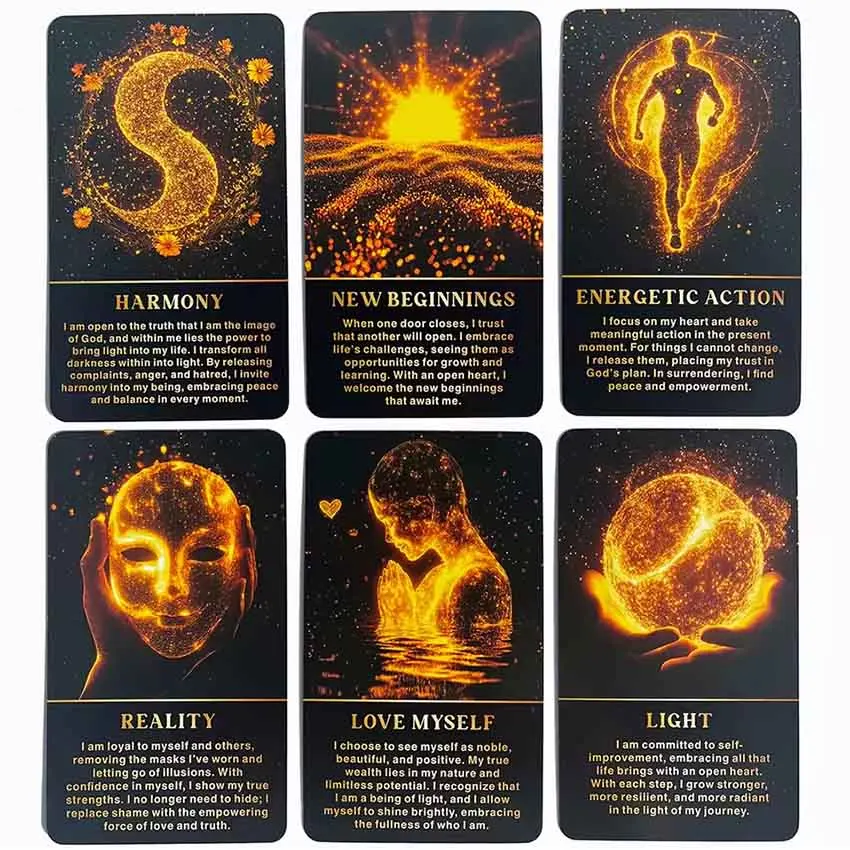 12X7cm Path of Light Oracle Card Game 5