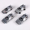 MJ 1:64 DeLorean DMC I II III  Back To The Future Time Machine Mr.Fusion Diecast Toy Vehicle Car Model 3