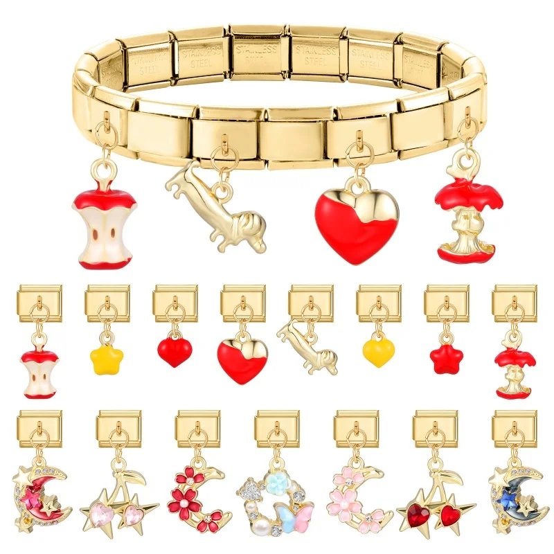 Shiny Charm Bracelet DIY Making