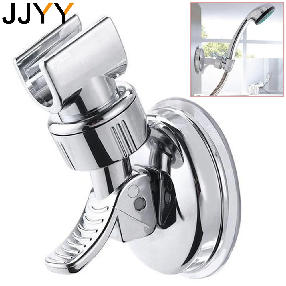 shower rack Adjustable Shower Rack Suction Cup Type Lotus Canopy Bracket Handheld Shower Head Bathroom Nozzle Fixed Base Home Pet Clean