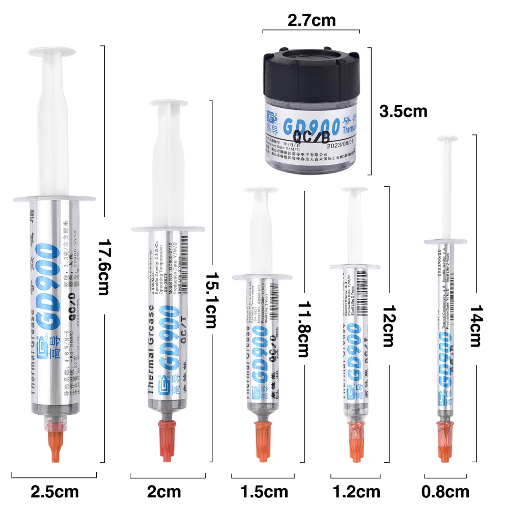 Description Picture 4 of item1PC Thermal Grease Heatsink Thermal Paste For CPU GPU Heat Sink Commpound Processors Plaster Water Cooling Cooler 1/3/7g