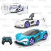 New energy 2.4GHZ remote control car Streamlight stunt car high-speed drift light spray gesture electric toy car Christmas gift 5