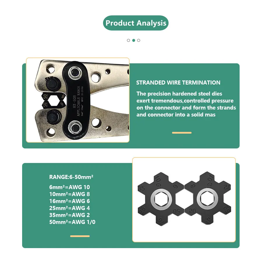 COFFRET OUTILLAGE - Sertisseuse D'outil De Sertissage De Borne De Prise