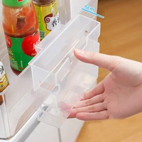 Réfrigérateur alimentaire frais boîte de rangement réfrigérateur porte latérale fruits légumes épices alimentaire étui conteneur cuisine organisateur boîtes de rangement 4