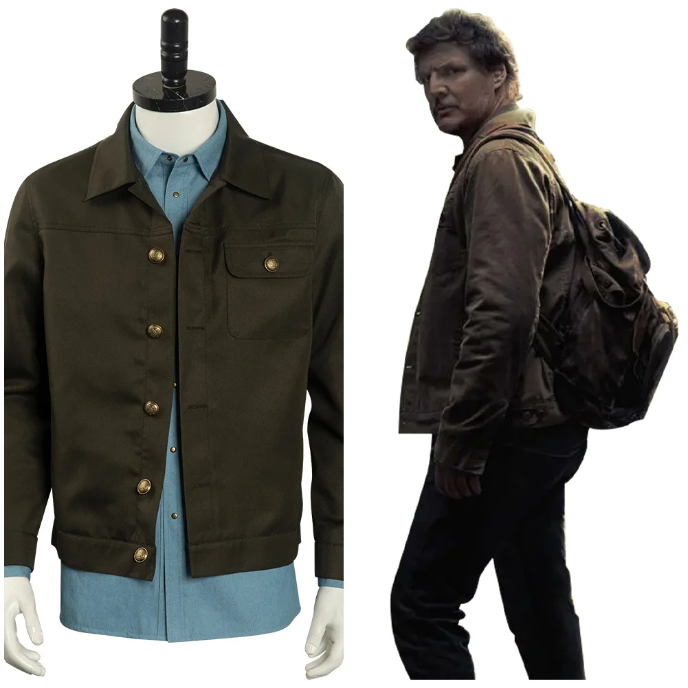 

The Last of Us Joel Cosplay Costume Shirt Coat Outfits Halloween Carnival Party Disguise Suit For Adult Men Male Boys Gifts