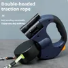 2-in-1 Dual-Headed Automatic Retractable Dog Leash for Medium-Small Breed, Teacup Poodle, Bichon Frise, Corgi, ABS Material 4