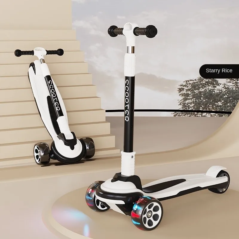 Children scooter folding scooter TULX Motion Scooter With Strong Shock Absorption And High Noise Reduction Adopts PU Material For Safer More Convenient Riding