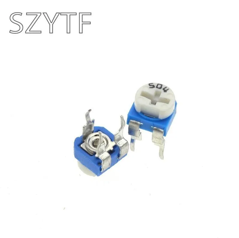 RM065 RM-065 100 200 500 1K 2K 5K 10K 20K 50K 100K 200K 500K 1M ohm Trimpot Trimmer Potentiometer Variable Resistor 10pcs multiturn potentiometer trimmer potentiometer adjustable resistor