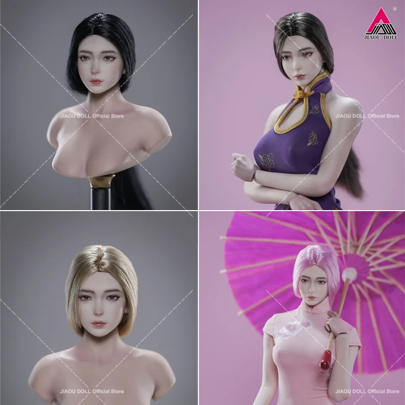 

2024 Q1 LZ TOYS SET015 1/6 Scale Asian Female Xiruo Head Sculpt Carving Model Fit 12inch Soldier Action Figure Body