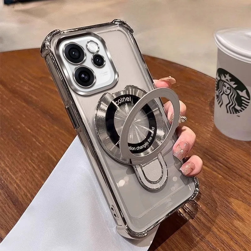 Invisible Magnetic Bracket Shell with Enhanced Full Protection