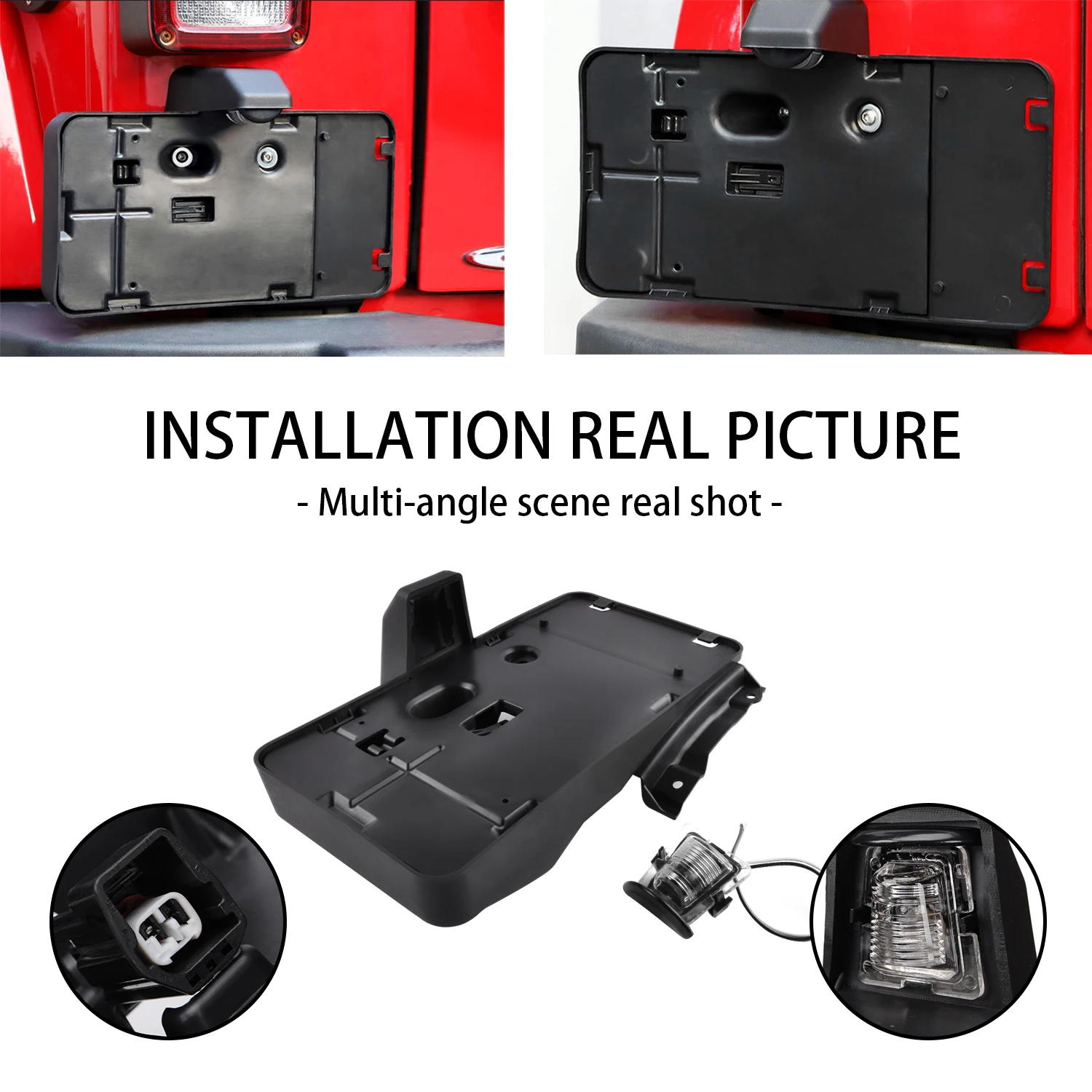 HELEVIA Front-Nummernschildhalter Für Mercedes E-Klasse W211 (2006-2009) - OEM 2118170178