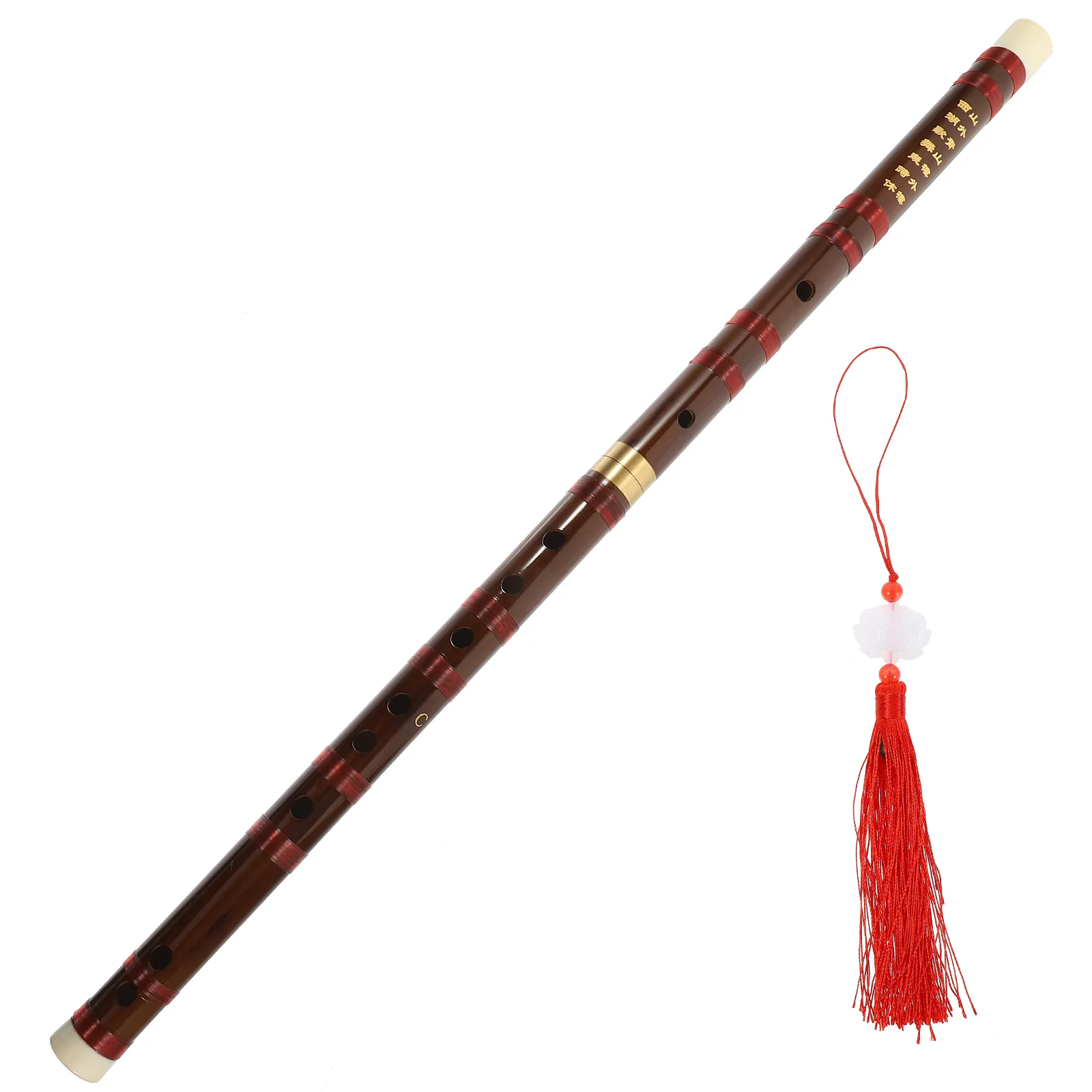 

Bitter Bamboo Flute Wooden Irish Musical Instrument Practicing Instruments