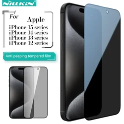 Nillkin Guardian Full Coverage Anti - Peeping Tempered Glass Screen Protector - Tempered glass (For iPhone14  Pro)