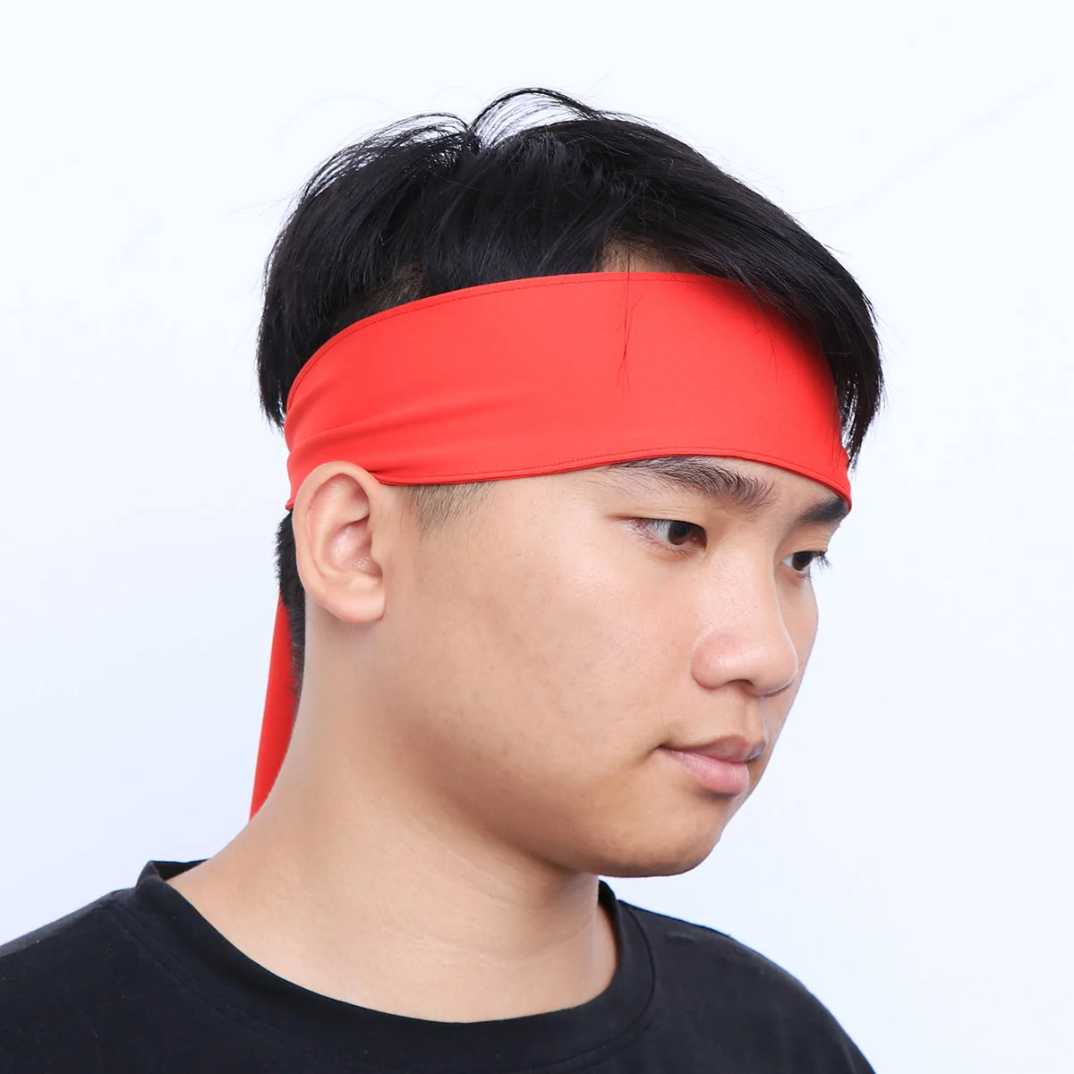 

Head Tie Sports Headband Tie Headband for Running Working Out Tennis Karate Athletics Pirate Costumes (Red)