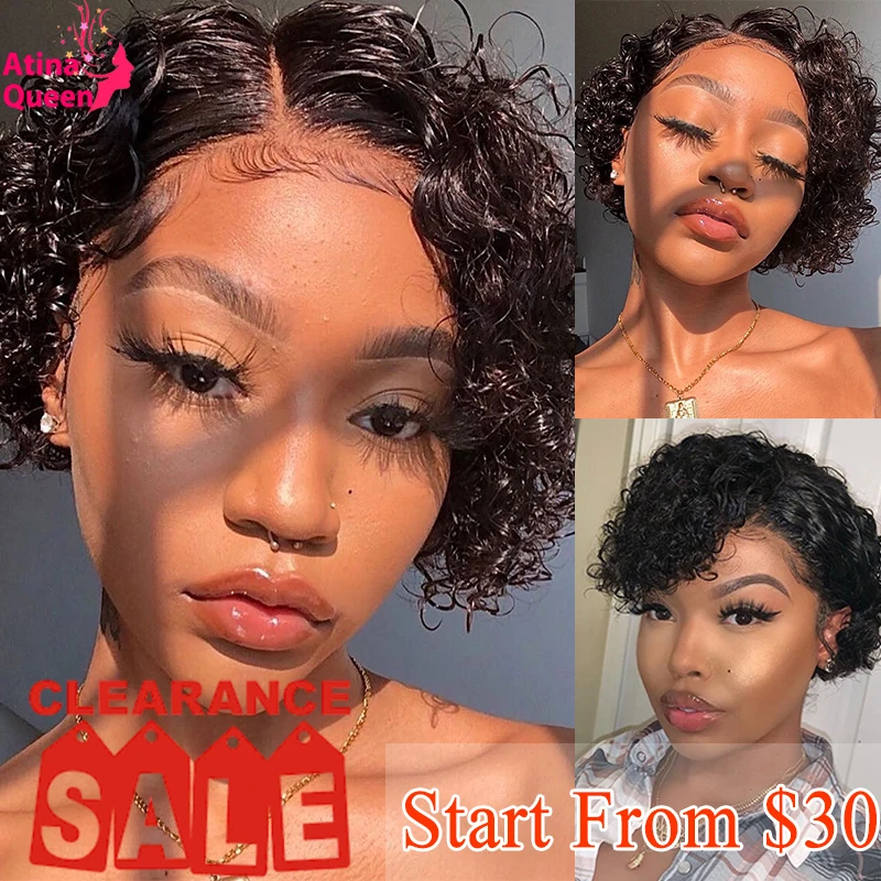 Image of Blunt pixie cut for frizzy hair