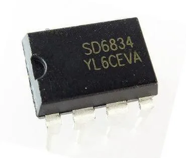 

Free shipping new%100 SD6834 DIP-8 LED