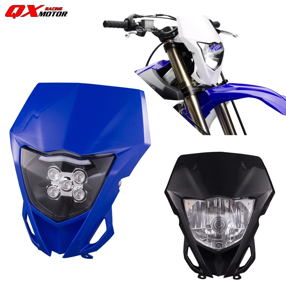 LED Black  Motorcycle Headlight Headlamp Head Light For YAMAHA WR250F 2015 2019 Wr450f 2012 2018 Wr 250f 450f Wrf Mx Enduro Dirt Bike~p119617098 - View #12