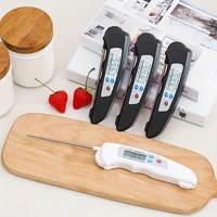 Foldable Instant Read Meat Thermometer Magnetic Stainless Steel Kitchen Food Probe Water Cooking BBQ Digital Meat Thermometer 2