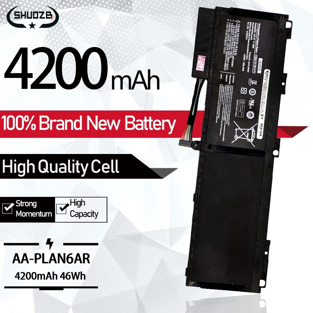 Bateria do Portátil para Samsung 900x1aa01us 900x1b-a02 900x3a01it B04ch Np900x3a A01ae A01ar A01au A01sa A01jo 7.4v 46wh Aa-plan6ar